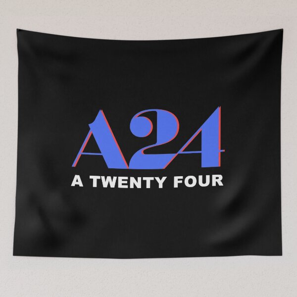 Item preview, A24 Blue and Red Logo with Text designed and sold by dkonishi.