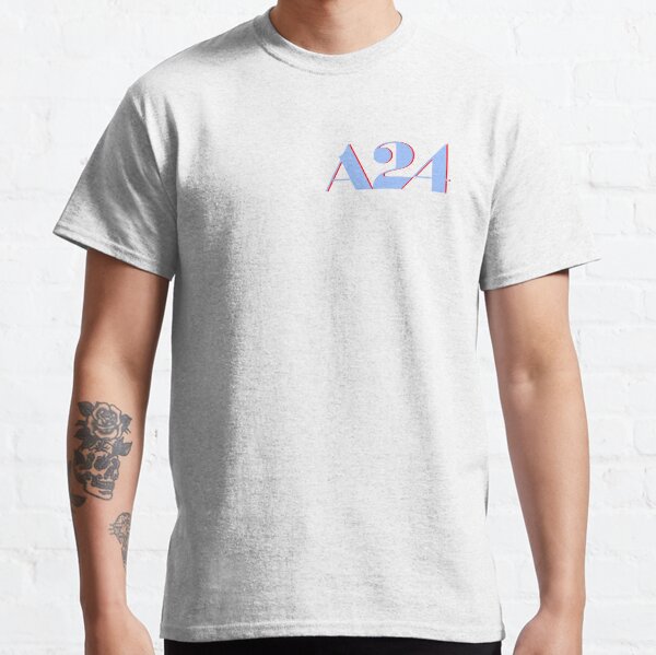 A24 Blue and Red Logo Classic T-Shirt