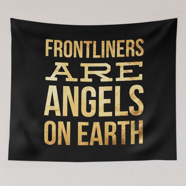 Item preview, Nurse Frontliners Are Angels On Earth designed and sold by ojdart.