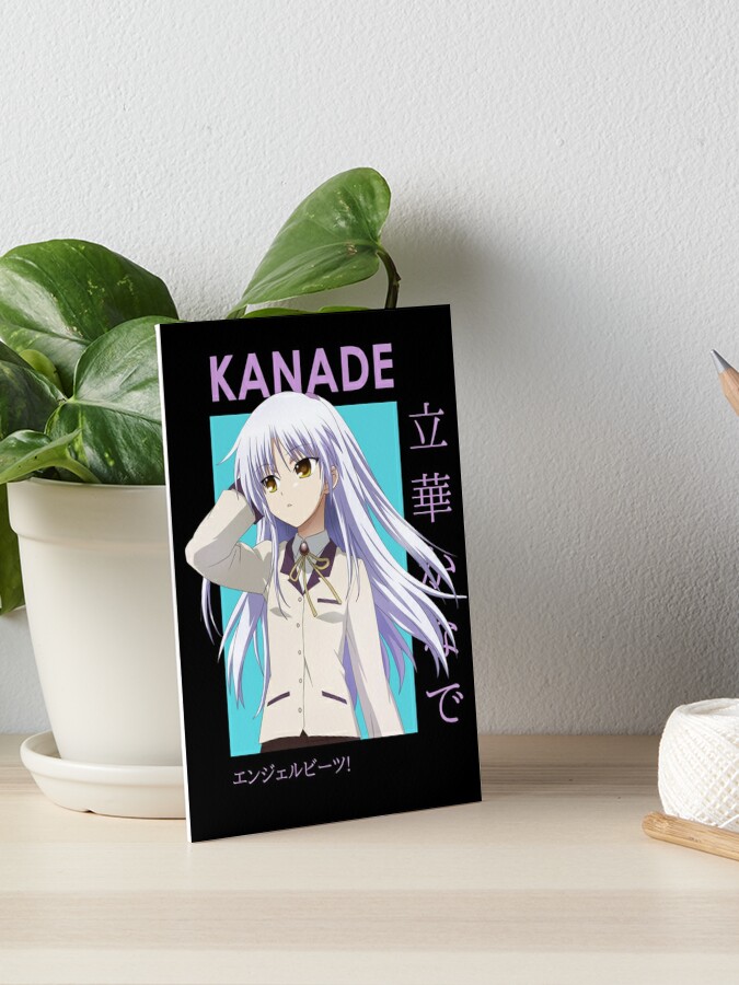 Poster Anime de Cartaz do Anjo Kanade Tachibana Beats