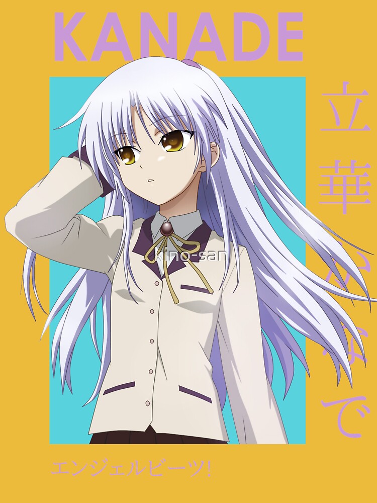 Poster Anime de Cartaz do Anjo Kanade Tachibana Beats