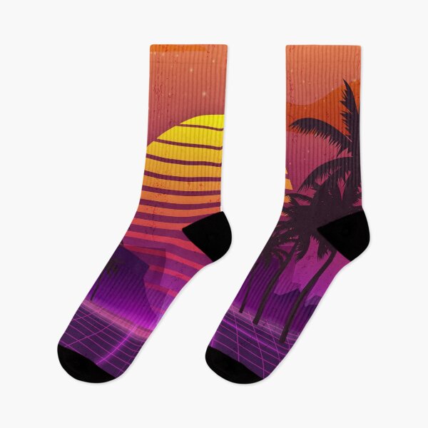Item preview, 80's Palm Trees Sunset Vaporwave designed and sold by MaiZephyr.
