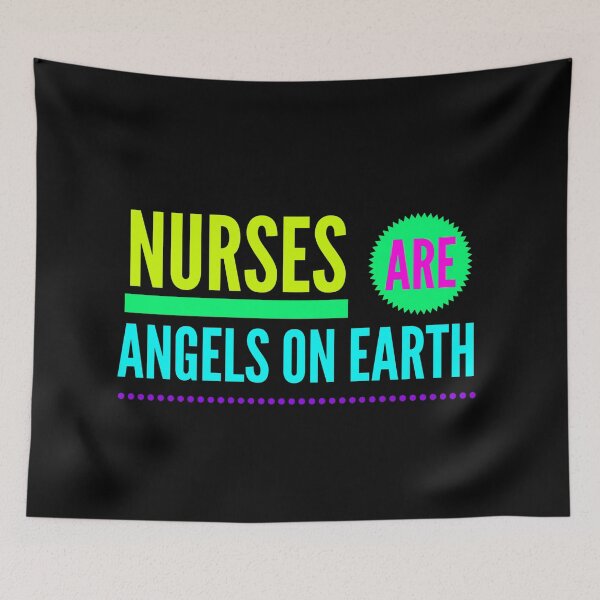 Item preview, Nurses Are Angels On Earth designed and sold by ojdart.