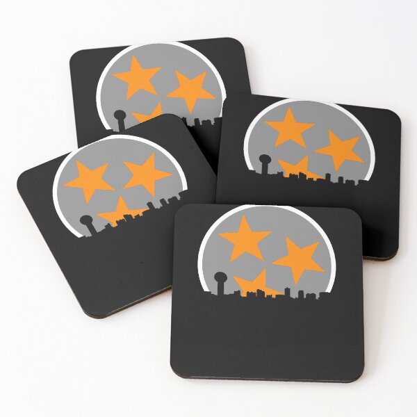 Item preview, Tennessee State Flag Gray Orange White Skyline Design Vintage Tennessee Gifts designed and sold by TNDesignStudio.