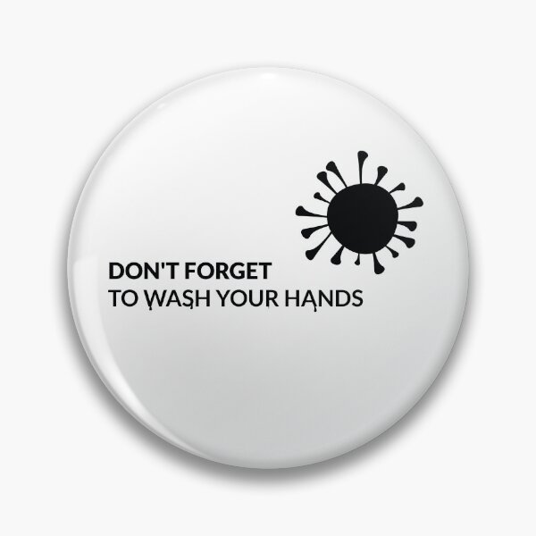 Item preview, Wash hands, coronavirus, warning, virus designed and sold by vocej.