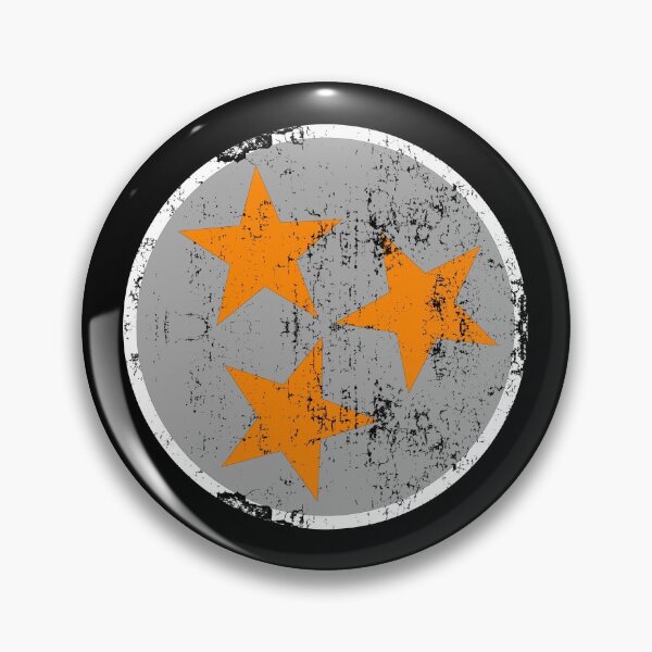 Item preview, Tennessee State Flag Silver Orange White Distressed Design Vintage Tennessee Gifts designed and sold by TNDesignStudio.