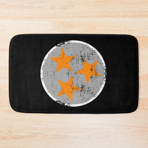 Item preview, Tennessee State Flag Silver Orange White Distressed Design Vintage Tennessee Gifts designed and sold by TNDesignStudio.