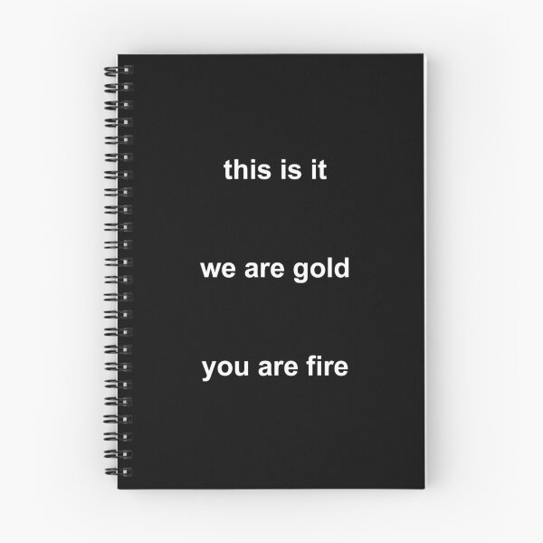 Item preview, Classic LANY lyrics | youarefire. this is it, we are gold, you are fire designed and sold by pastelpurple.