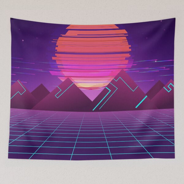 Item preview, Futuristic Cyberscape Sunset designed and sold by MaiZephyr.