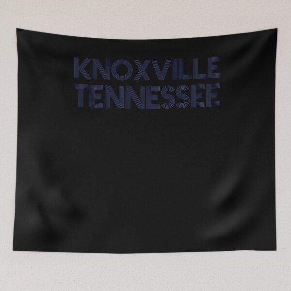 Item preview, Knoxville Tennessee Blue Retro Style Design Vintage Tennessee Gifts designed and sold by TNDesignStudio.