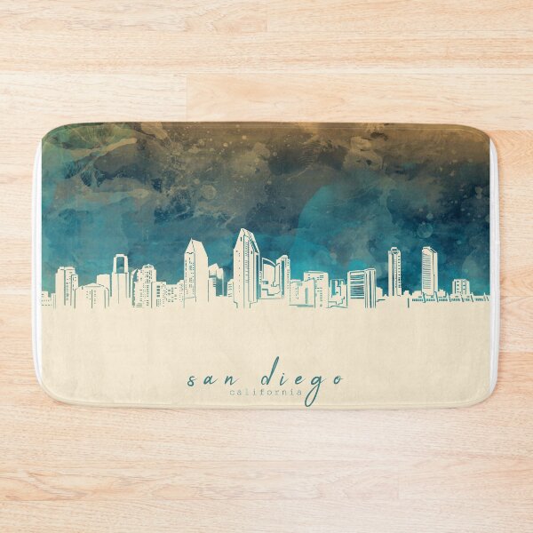 Item preview, san diego skyline designed and sold by BekimART2.