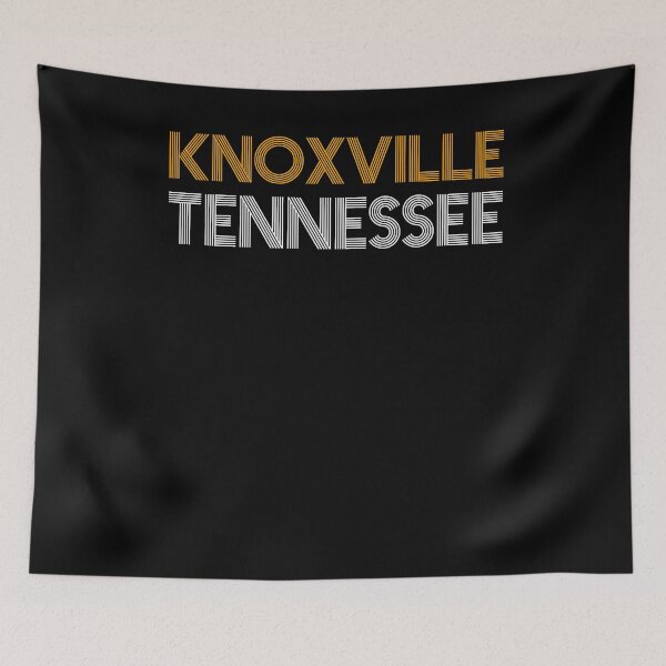 Item preview, Knoxville Tennessee Orange White Retro Style Design Vintage Tennessee Gifts designed and sold by TNDesignStudio.