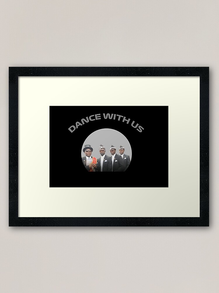 Astronomia Coffin Dance Meme Framed Art Print By Rivao Redbubble