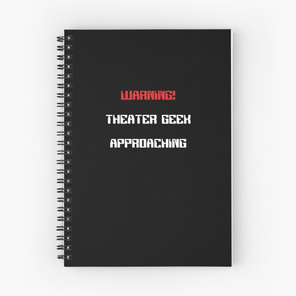 Item preview, Funny Theater Geek Approaching Warning designed and sold by Stageystuff.