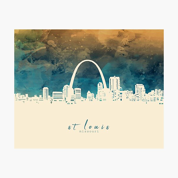 Roots Of Saint Louis MO Skyline Silhouette Graphic T-Shirt