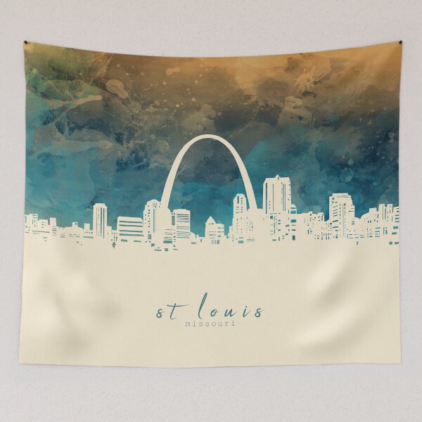 Item preview, st louis skyline designed and sold by BekimART2.
