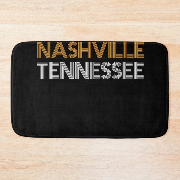 Item preview, Nashville Tennessee Orange White Design Vintage Tennessee Gifts designed and sold by TNDesignStudio.