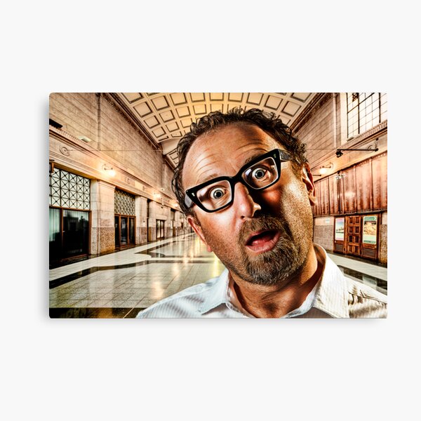 Adelaide Train Station. ALL ARE BORED! Canvas Print