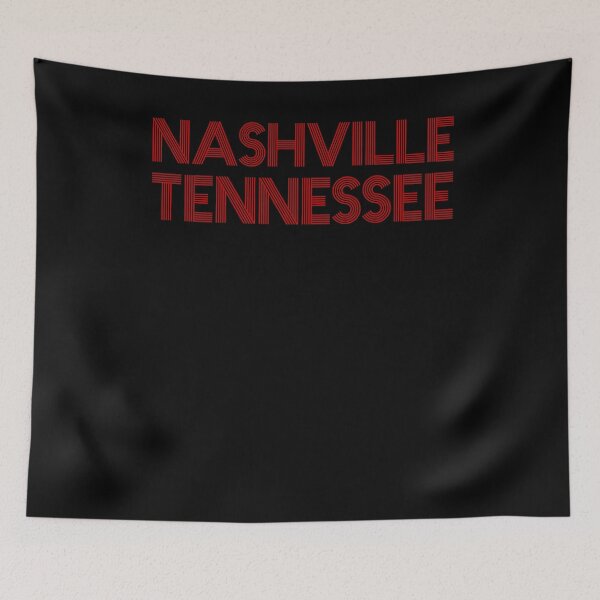 Item preview, Nashville Tennessee Red Design Vintage Tennessee Gifts designed and sold by TNDesignStudio.