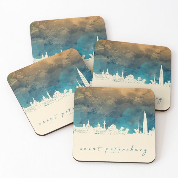 Item preview, saint petersburg skyline designed and sold by BekimART2.