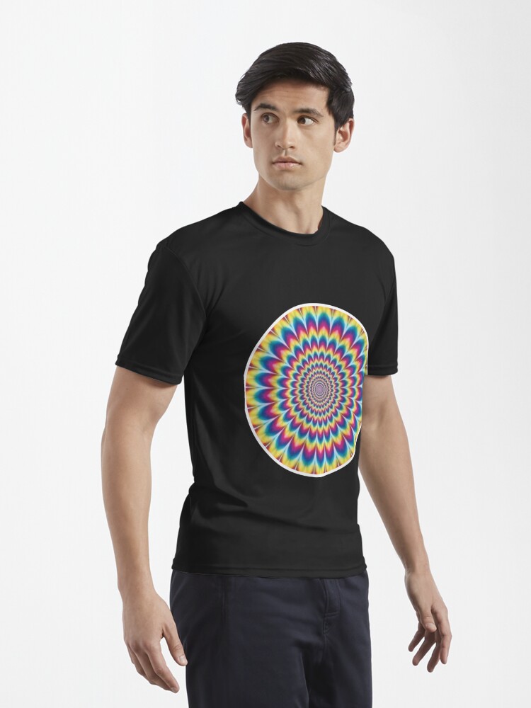 Alternate view of Psychedelic Art Active T-Shirt
