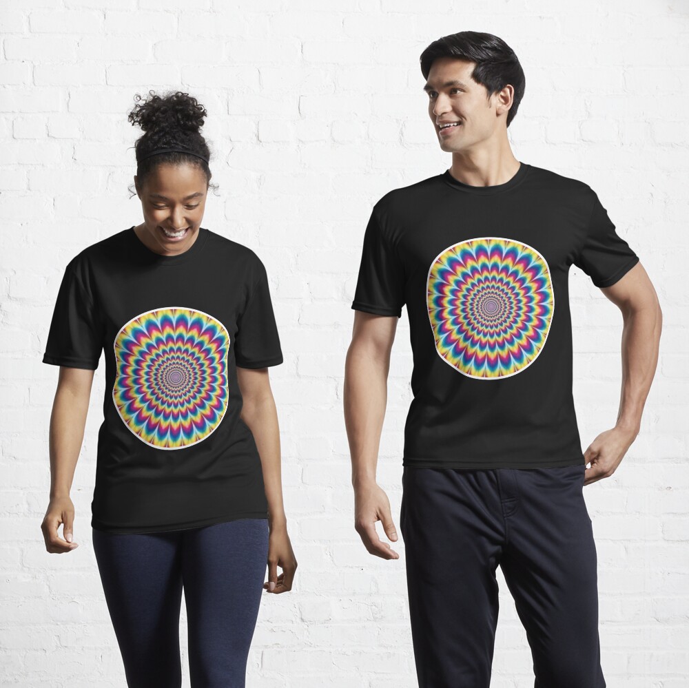 Psychedelic Art Active T-Shirt