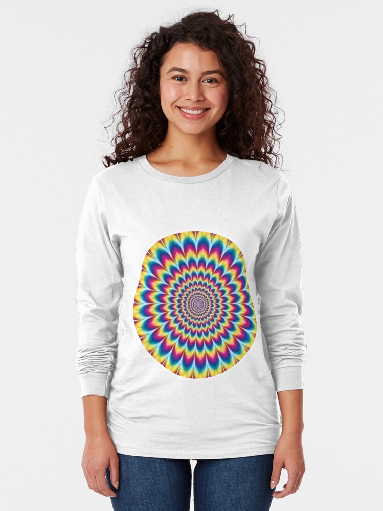 Alternate view of Psychedelic Art Long Sleeve T-Shirt