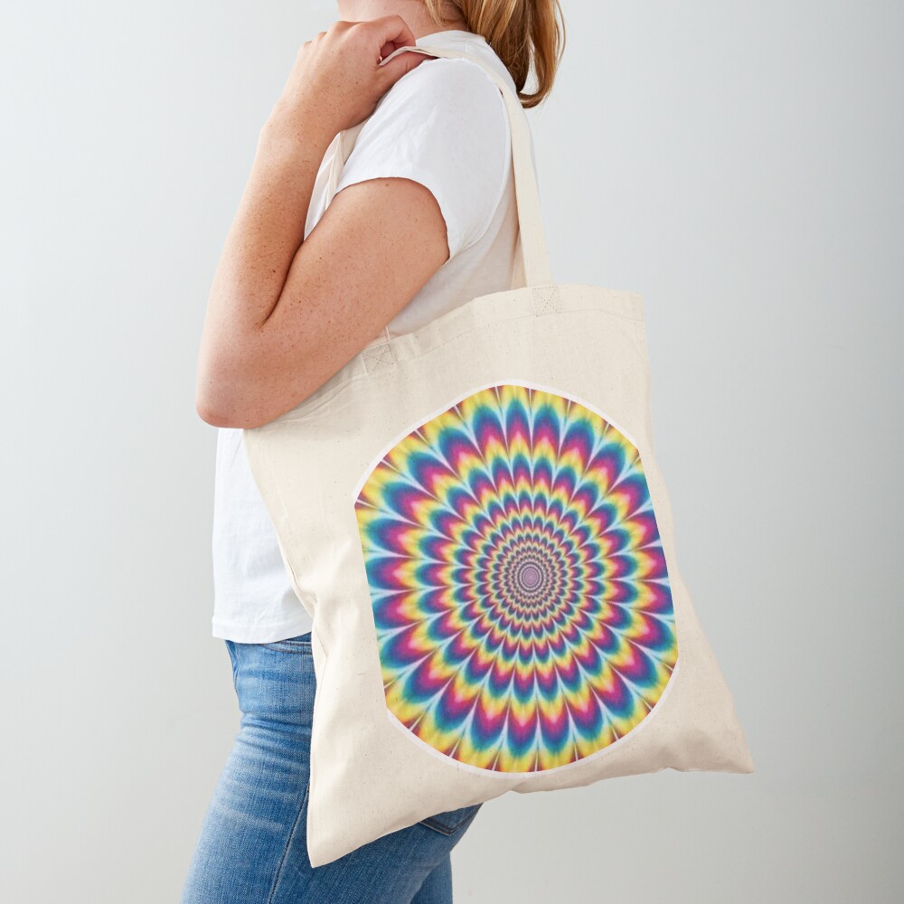 Psychedelic Art Tote Bag