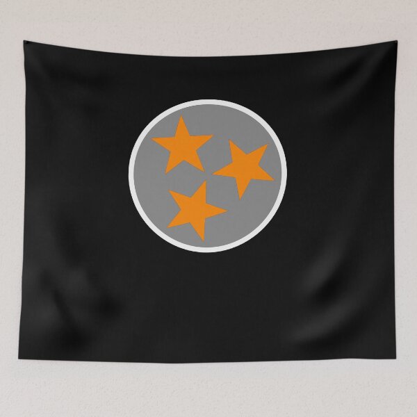 Item preview, Tennessee State Flag Gray Orange White Design designed and sold by TNDesignStudio.