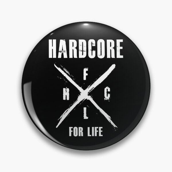 Item preview, Hardcore for life designed and sold by Death Rock Tee.