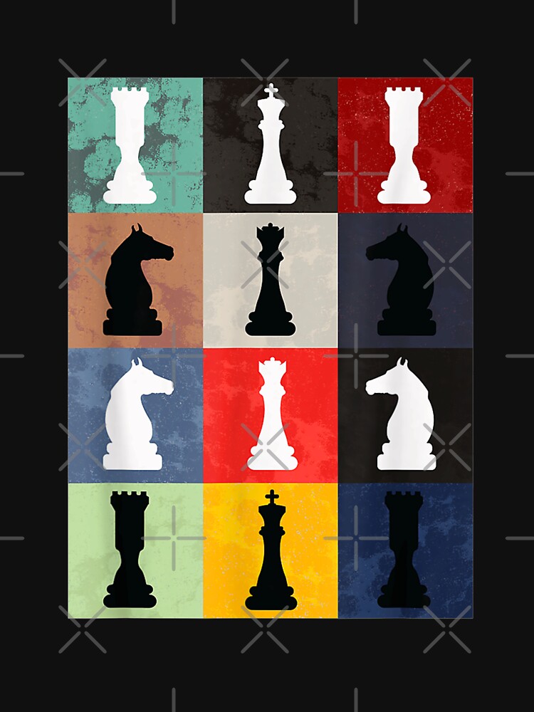Vintage Retro Chess - Perfect gift for chess players by CalimeroPiccio