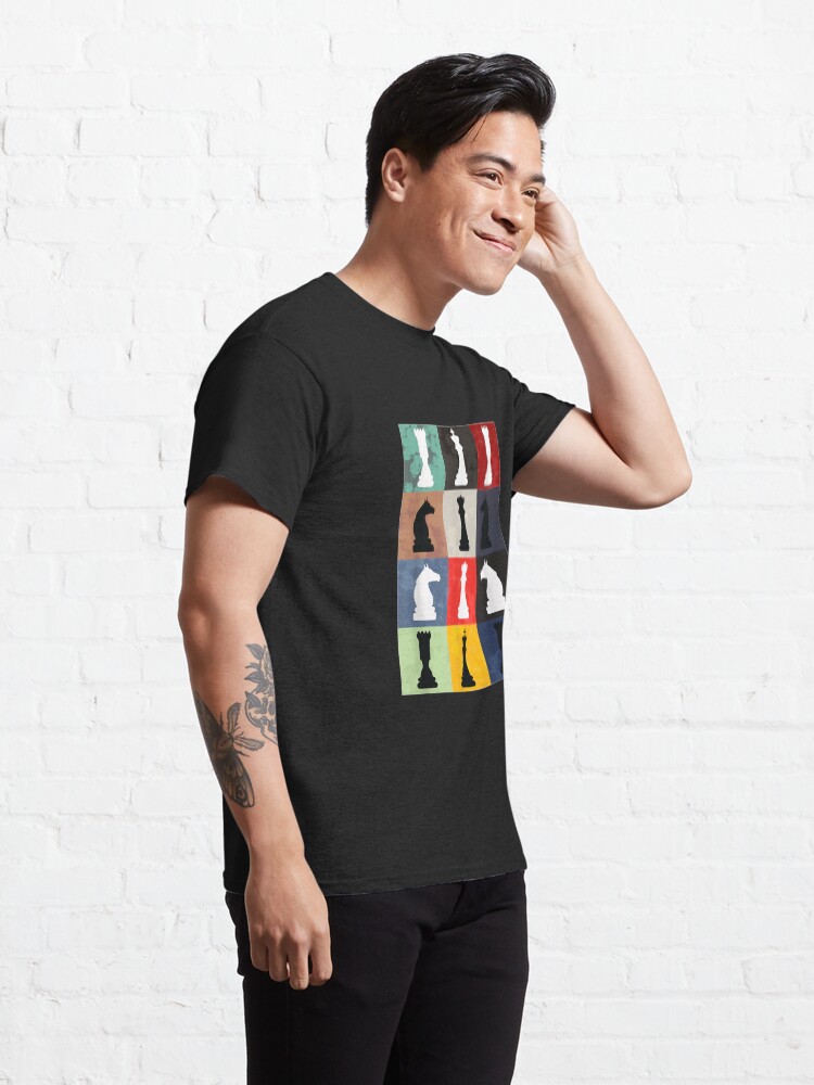Alternate view of Vintage Retro Chess - Perfect gift for chess players Classic T-Shirt