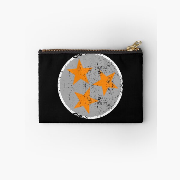 Item preview, Tennessee State Flag Est. 1796 Orange Gray & White Distressed Design designed and sold by TNDesignStudio.