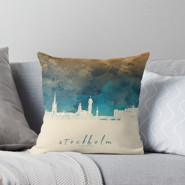 Item preview, stockholm skyline designed and sold by BekimART2.
