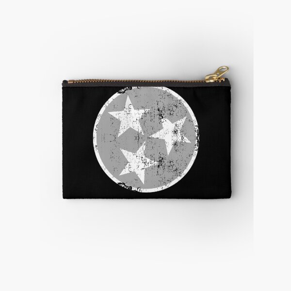 Item preview, Tennessee State Flag Est. 1796 Gray & White Distressed Design designed and sold by TNDesignStudio.