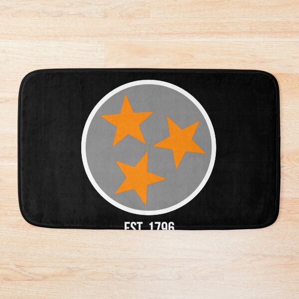 Item preview, Tennessee State Flag Est. 1796 Gray Orange & White Design designed and sold by TNDesignStudio.