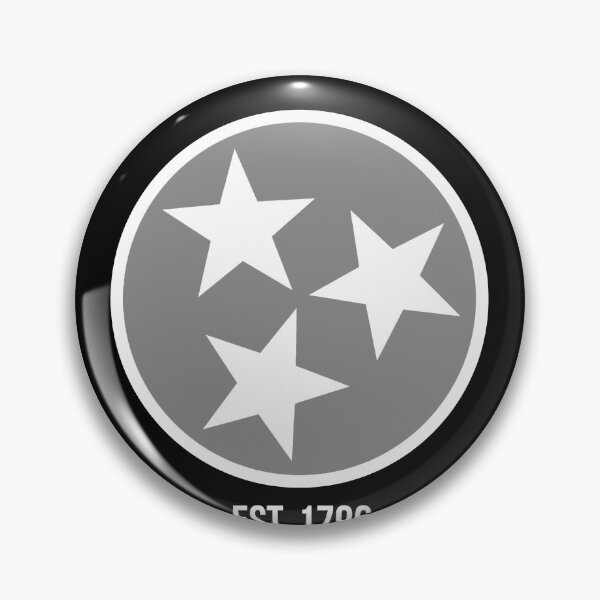 Item preview, Tennessee State Flag Est. 1796 Gray & White Design designed and sold by TNDesignStudio.