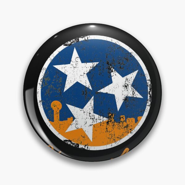 Item preview, Knoxville Est. 1791 Knoxville Skyline Gift Orange White & Blue TN State Flag Design designed and sold by TNDesignStudio.