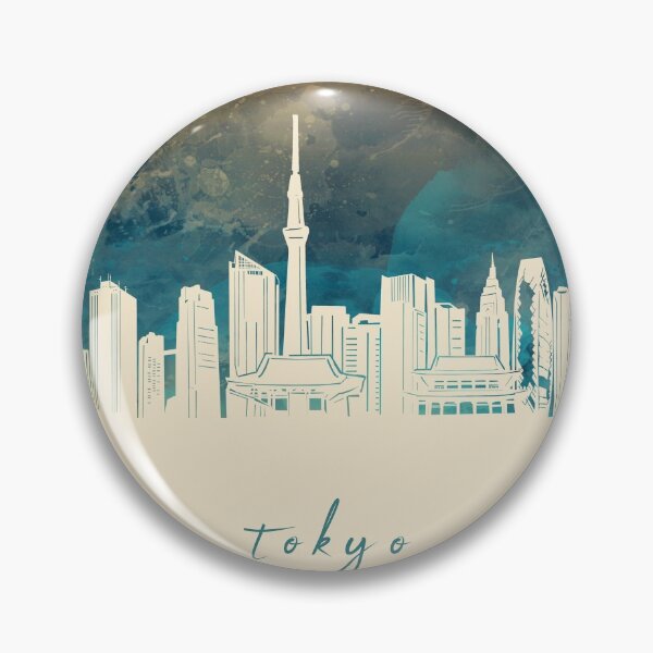Item preview, tokyo skyline designed and sold by BekimART2.