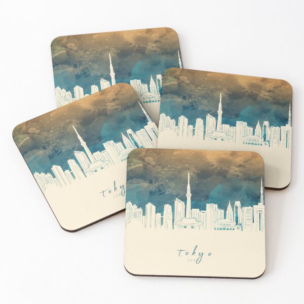 Item preview, tokyo skyline designed and sold by BekimART2.