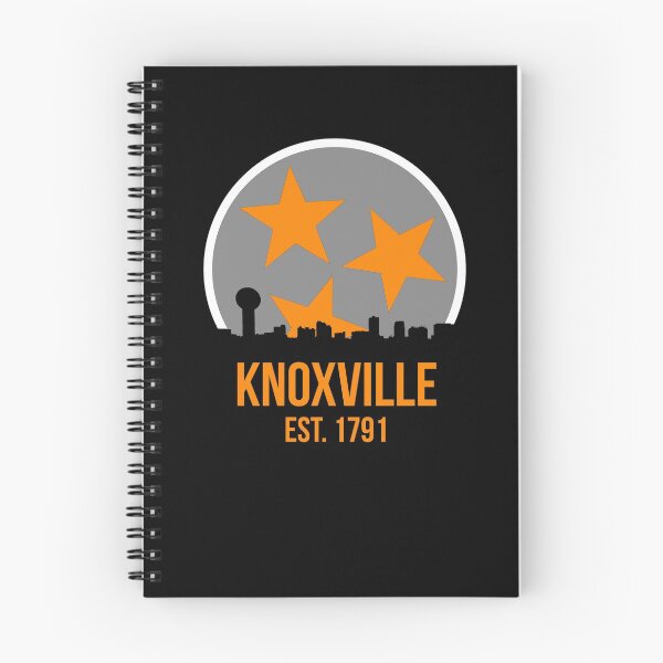 Item preview, Knoxville Est. 1791 Gift Knoxville Skyline Orange White & Gray TN State Flag Design designed and sold by TNDesignStudio.