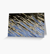 Streaks Greeting Card