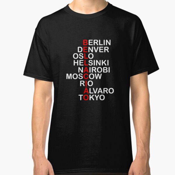 Bella Ciao, La Casa De Papel Classic T-Shirt