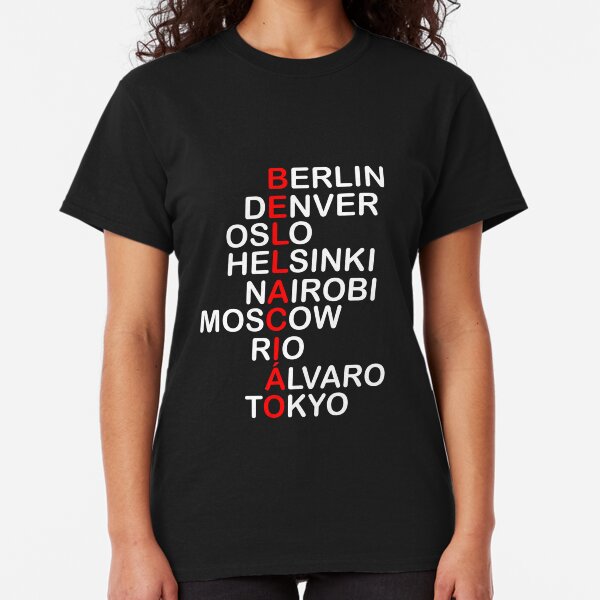 Bella Ciao, La Casa De Papel Classic T-Shirt