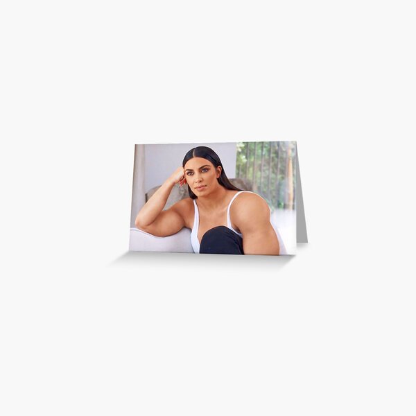 Buff Kim K Meme  Greeting Card for Sale by Freshfroot