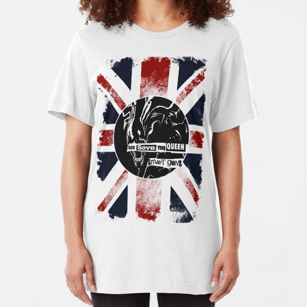 God Save the Alien Queen Slim Fit T-Shirt