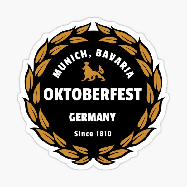 Oktoberfest Germany - Since 1810 Sticker