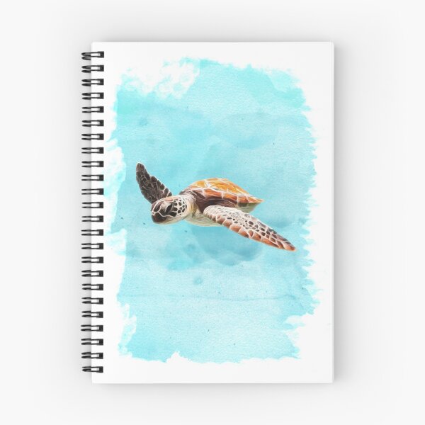 Item preview, Watercolor Sea Turtle at the Ocean designed and sold by Sash-An.