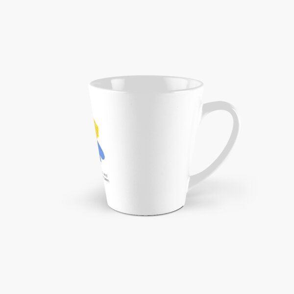 Coronavirus Self-isolation DIY Hair Cut Cartoon. Tall Mug