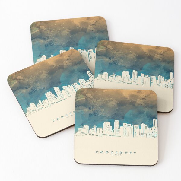 Item preview, vancouver skyline designed and sold by BekimART2.